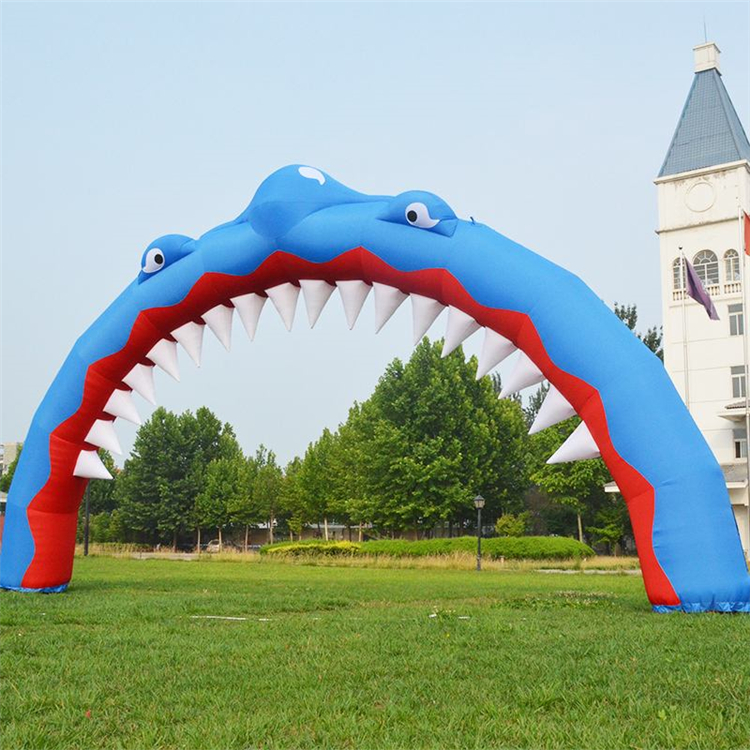 河北鲨鱼广告拱门